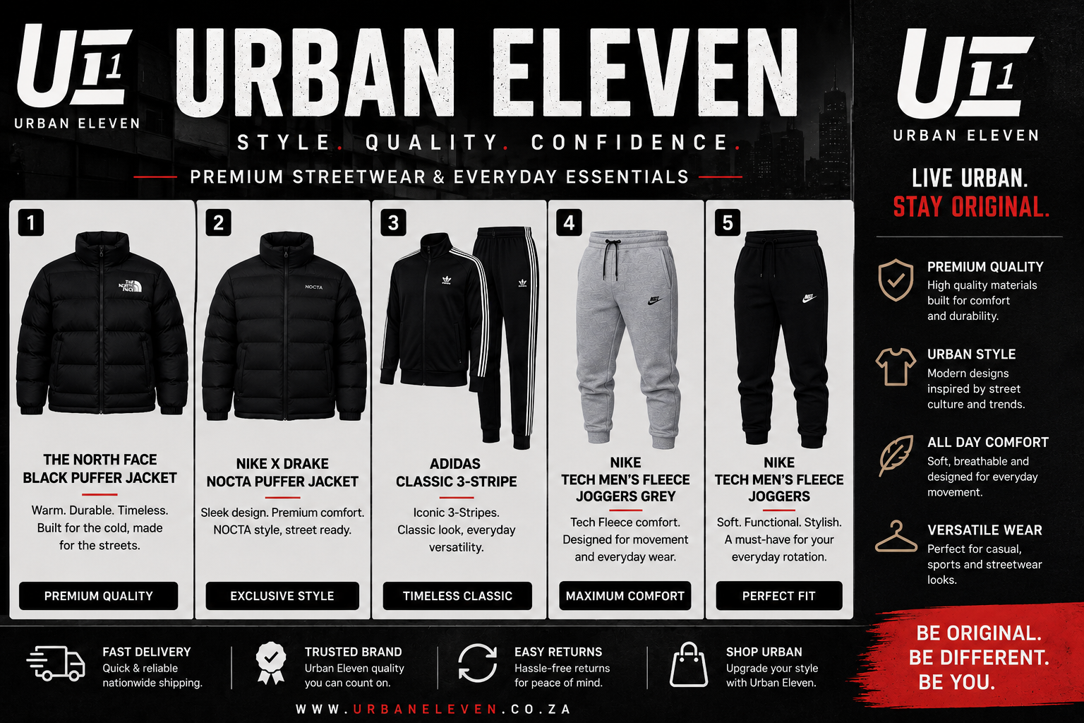Tracksuits and Jackets