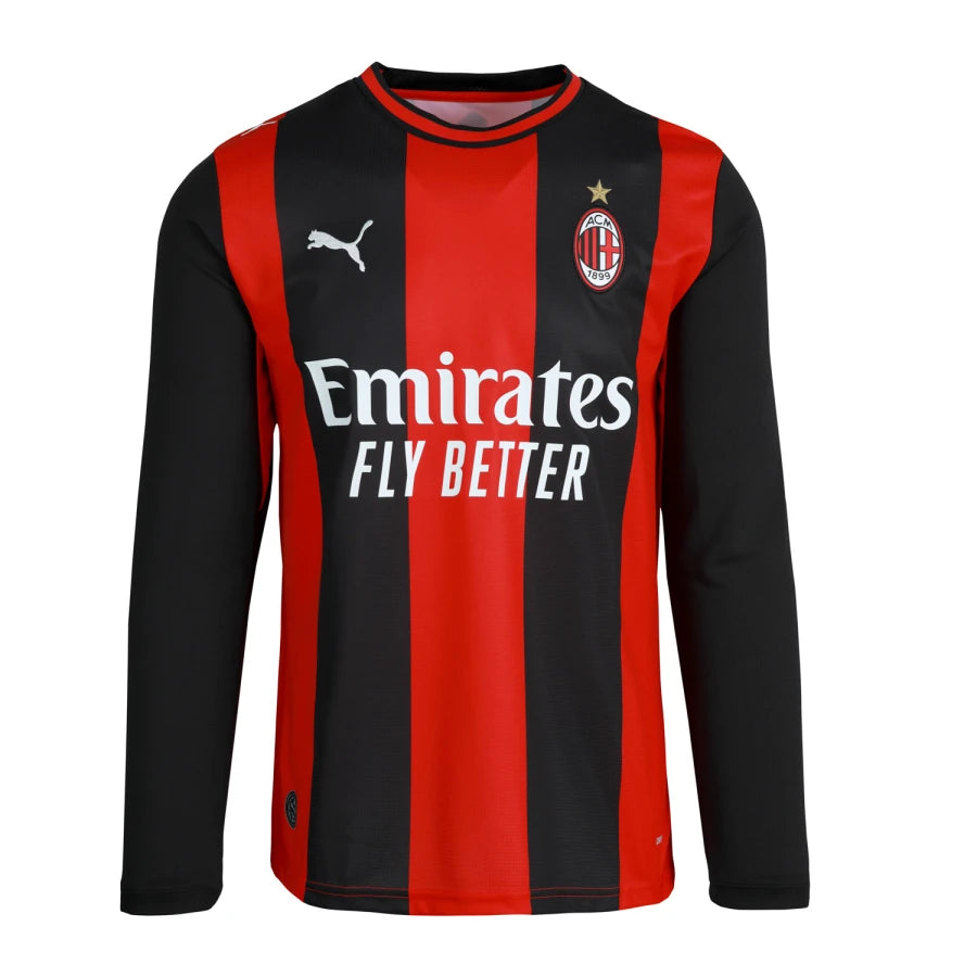 Puma AC Milan Men's Home 26/27 Long Sleeve Soccer Jersey