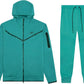 Nike — Tech Fleece Tracksuit Set — Mint / Teal