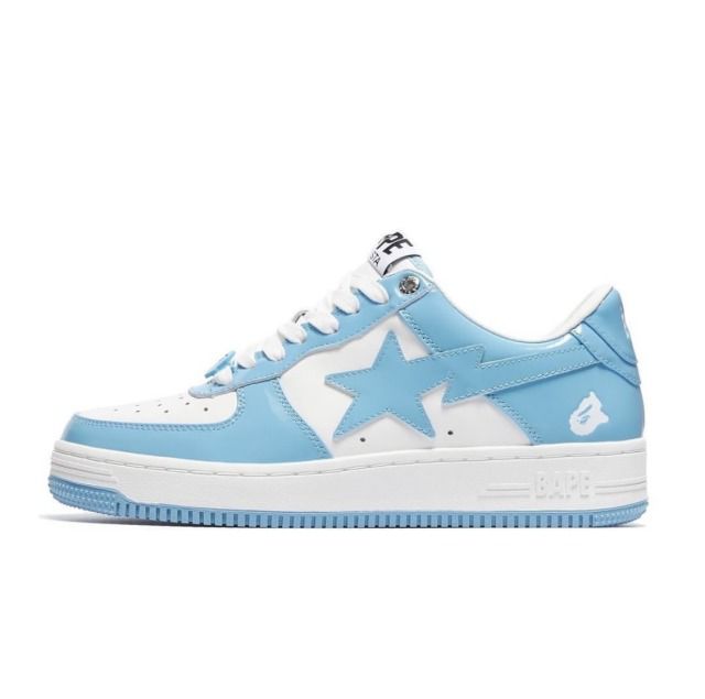 A Bathing Ape® BAPE STA™ Low – Blue/White