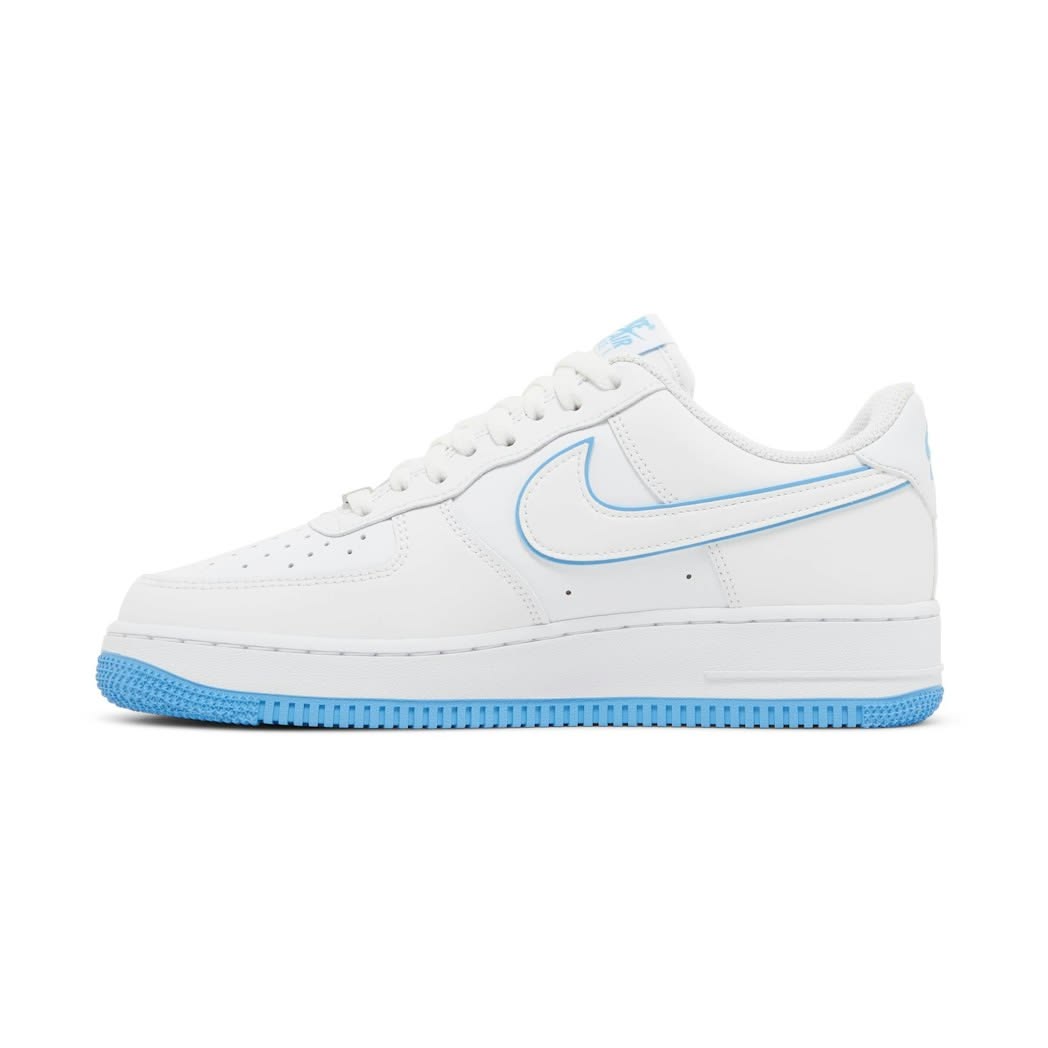Nike - Air Force 1 Low '07 — White / University Blue