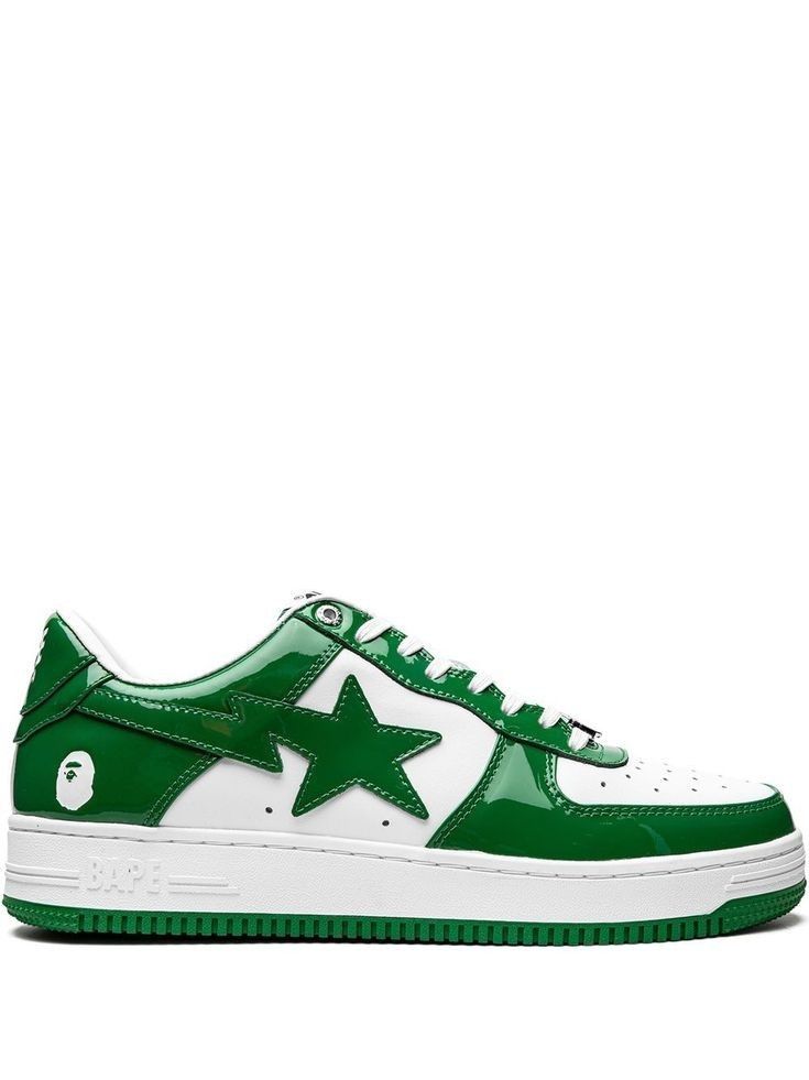 A Bathing Ape® BAPE STA™ Low – Green/White
