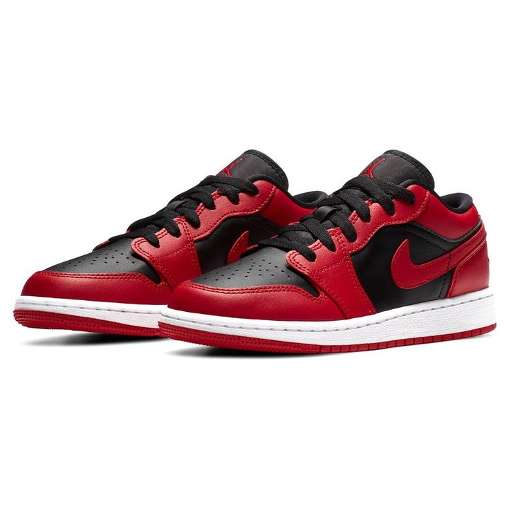 Nike - Air Jordan 1 Low — Gym Red / Black