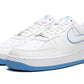 Nike - Air Force 1 Low '07 — White / University Blue