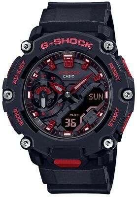 Casio — G-Shock Analog-Digital — Black / Red
