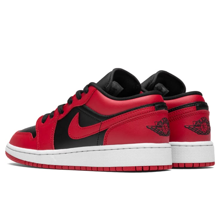 Nike - Air Jordan 1 Low — Gym Red / Black