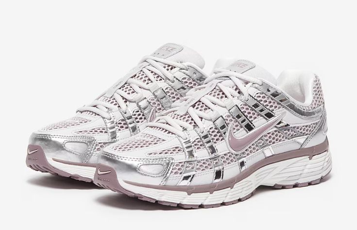 Nike — P-6000 — Cream / Lavender / Grey