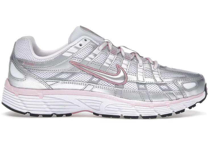 Nike — P-6000 — Pink / Silver Metallic