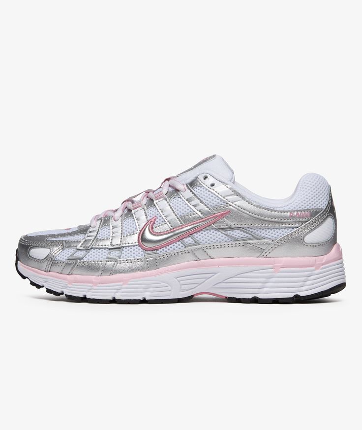 Nike — P-6000 — Pink / Silver Metallic