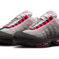 Nike — Air Max 95 — Black / Solar Red